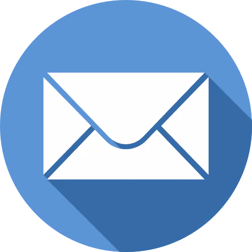 Mobiler Gasservice und Serviceleistung - serviceleistungen rund um Wohnmobil und Wohnwagen –Mail symbol